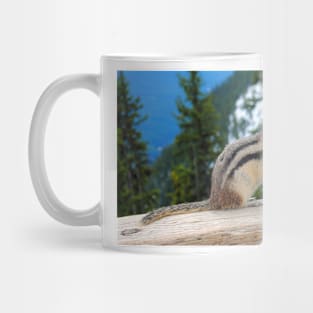 Chipmunk in Banff Alberta in Canada Mug